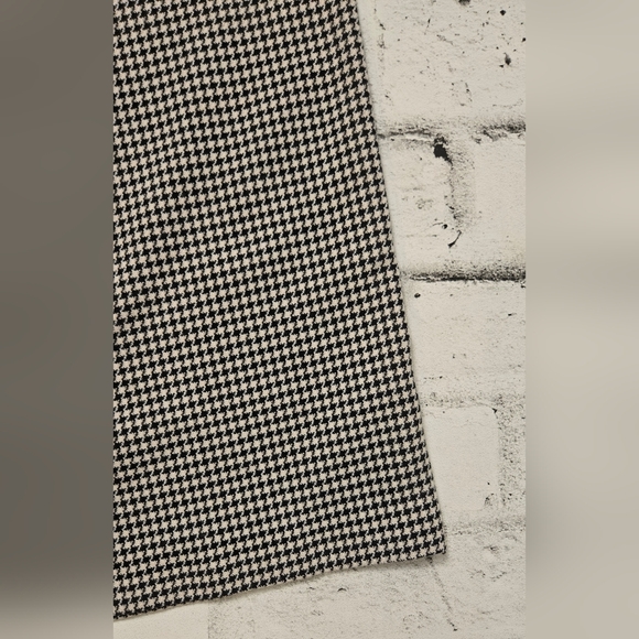Ricki’s Houndstooth Dress Pants Women’s Size 2 Side Zip Classic Wide Leg - Picture 6 of 13
